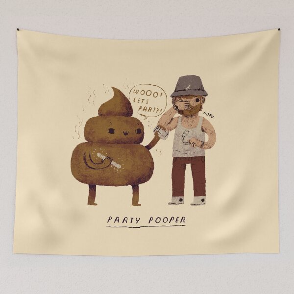 Item preview, party pooper designed and sold by louros.