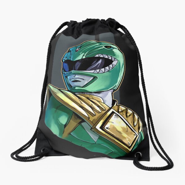 Tommy The Green Ranger Drawstring Bag