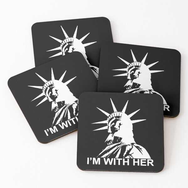 Item preview, I'm With Her (White) designed and sold by TheLastStand.