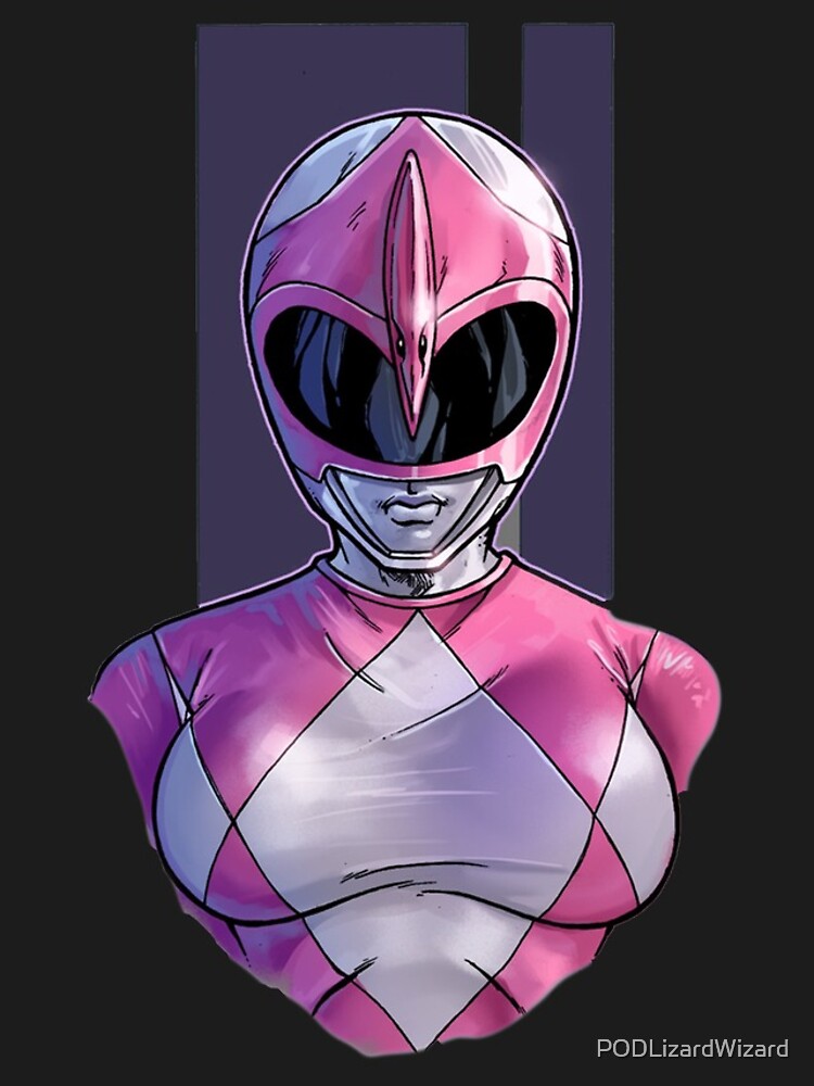 Thumbnail 4 of 4, iPhone Case, The Pink Ranger designed and sold by PODLizardWizard.