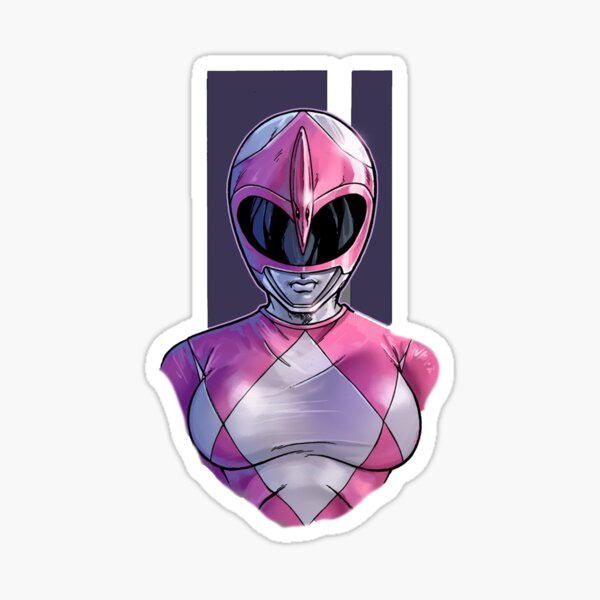 The Pink Ranger Sticker