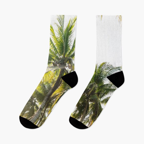 Item preview, Tropical paradise with palm trees designed and sold by StaySaltyArt.