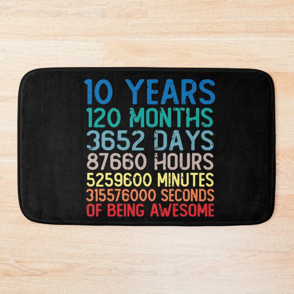 Item preview, 10 Years Old Of Being Awesome designed and sold by eulonix.