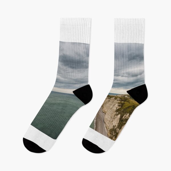Item preview, Les Falaises d'Etretat Panorama designed and sold by DiFigianoPhoto.