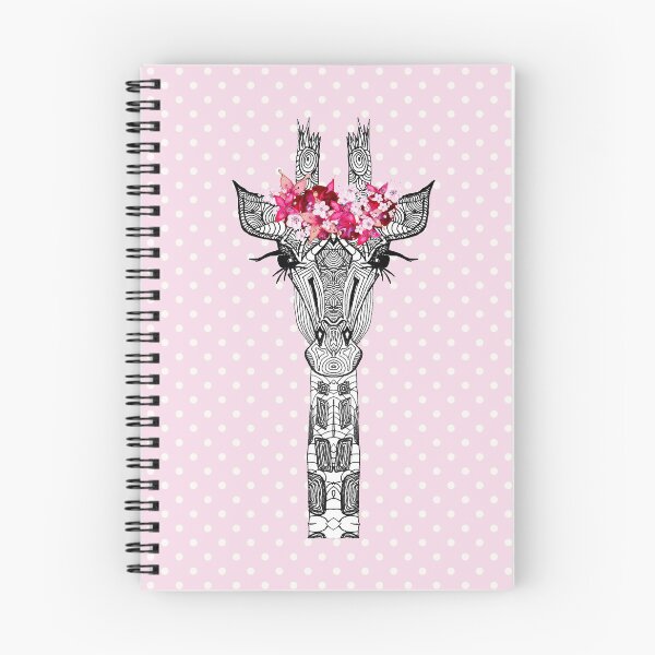Item preview, FLOWERGIRL GIRAFFE PINK DOTS by Monika Strigel designed and sold by SunlightStudios.