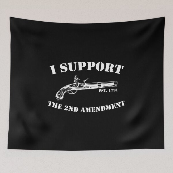 Item preview, I Support the 2nd Amendment (White) designed and sold by TheLastStand.
