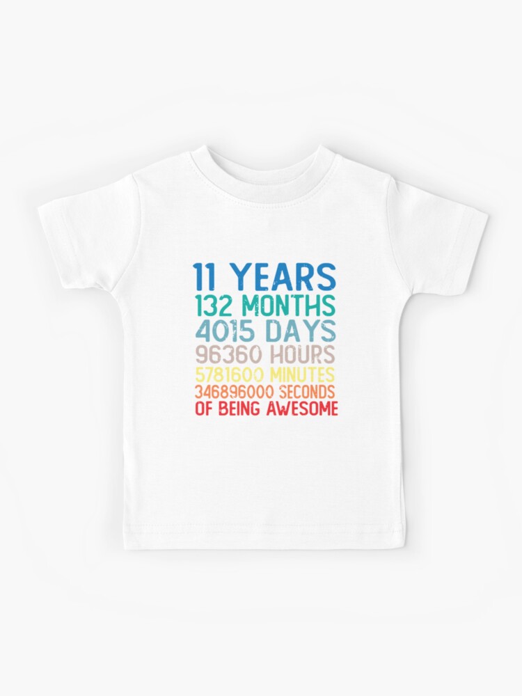 Cool t shirts for 11 store year olds