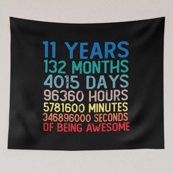 Item preview, 11 Years Old Of Being Awesome designed and sold by eulonix.