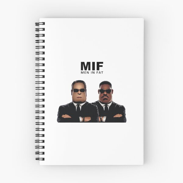 Item preview, MIB Men in Black, MIF Men in Fat designed and sold by Sandorm.