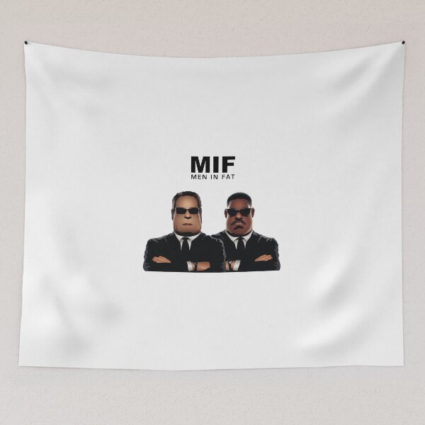 Item preview, MIB Men in Black, MIF Men in Fat designed and sold by Sandorm.