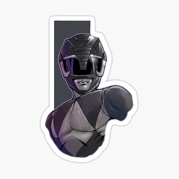 Item preview, The Black Ranger designed and sold by PODLizardWizard.