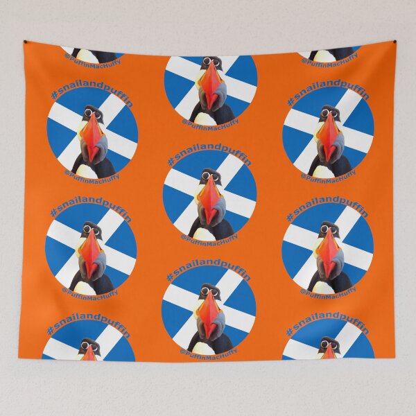 Item preview, @PuffinMacHuffy goes patriotic with Scottish flag designed and sold by MeyrellesMartin.