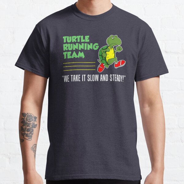 turtle running shirt