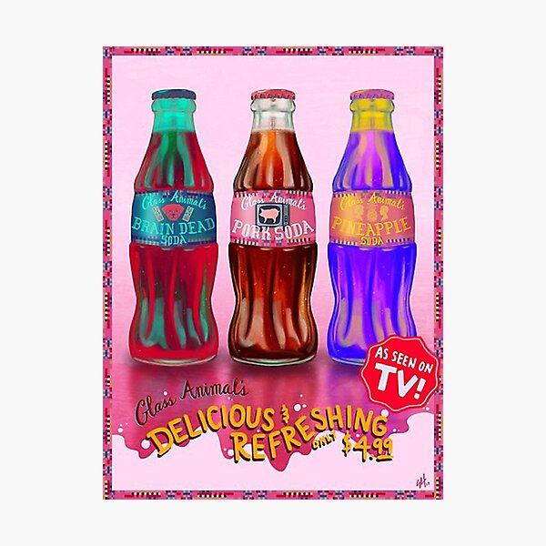 Glass Animals Pork Soda Photographic Print