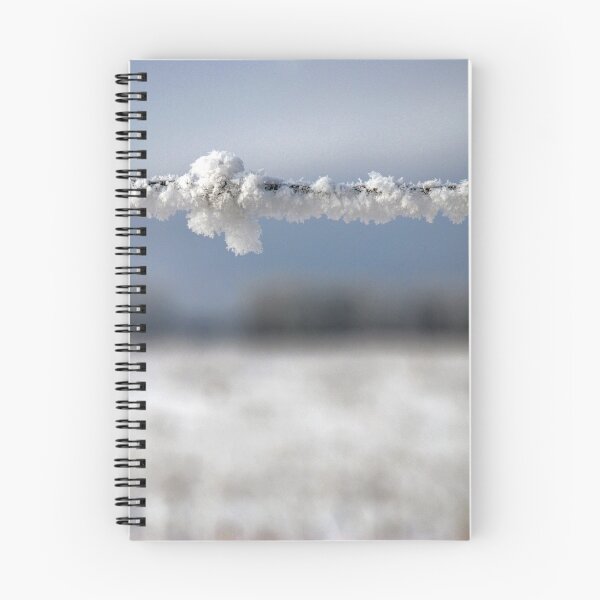 Item preview, frost on barbed wire designed and sold by fishinmusician.