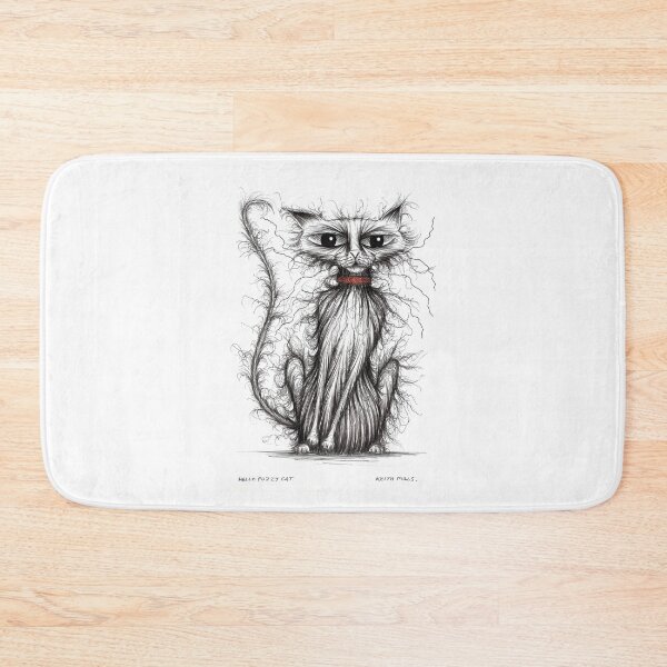 Item preview, Hello Fuzzy cat designed and sold by Keith Mills.