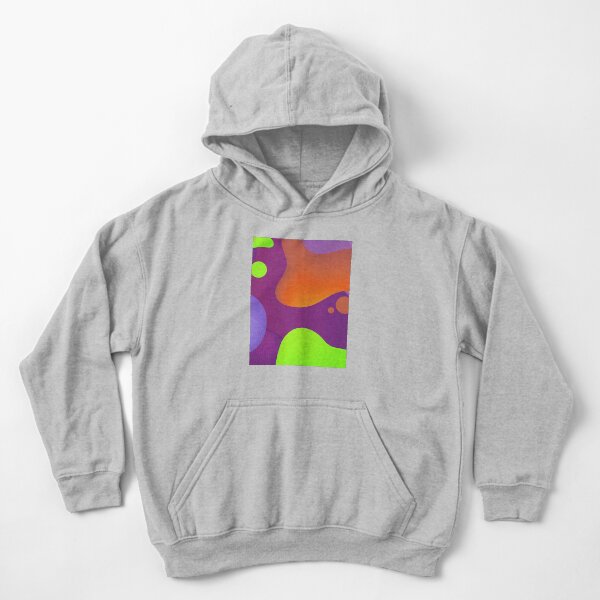Very Cool, Super Awesome and kind of Pretty Amazing Colorful Abstract Pattern Kids Pullover Hoodie
