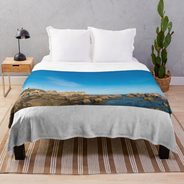 Item preview, Pontusval Lighthouse Panorama designed and sold by DiFigianoPhoto.