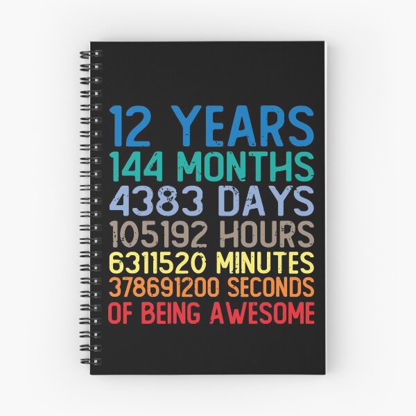 Item preview, 12 Years Old Of Being Awesome designed and sold by eulonix.