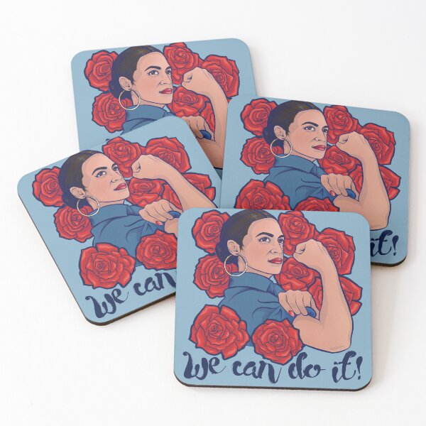 Item preview, We can do it AOC rosie the riveter designed and sold by FrictionMaxxing.