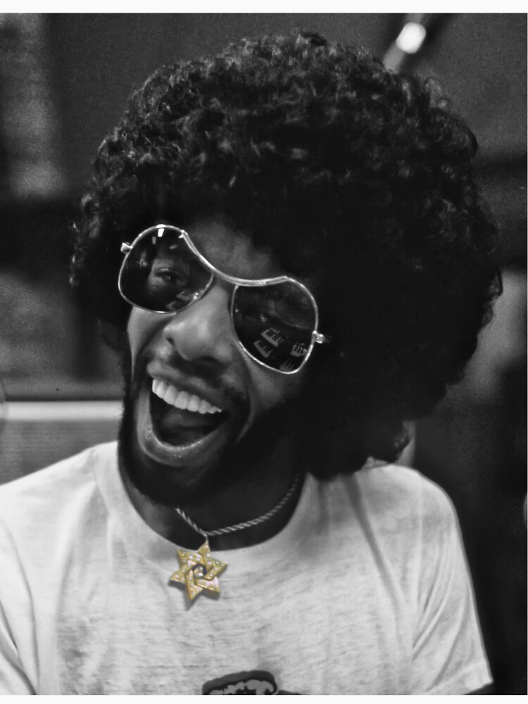 Thumbnail 7 of 7, Classic T-Shirt, Sly Stone in the Studio designed and sold by Warren Paul Harris.