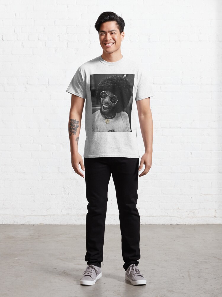 Classic T-Shirt, Sly Stone in the Studio designed and sold by Warren Paul Harris