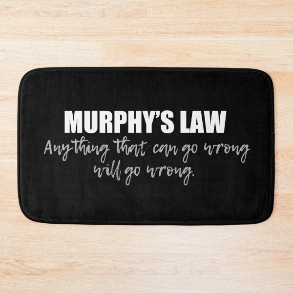 Item preview, Murphy's Law Adage Definition designed and sold by Epic Love Designs.