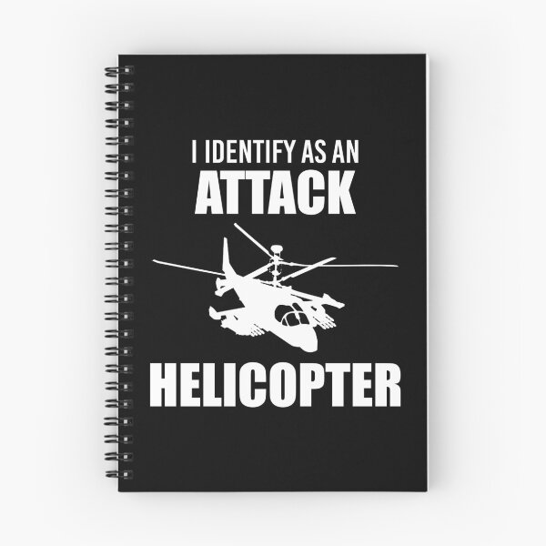 Item preview, I Identify as an Attack Helicopter (White) designed and sold by TheLastStand.