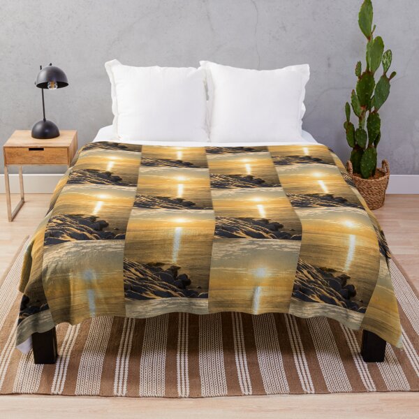 Item preview, Arctic Golds - a Sparkling Subzero Sunrise on Lake Ontario designed and sold by Georgia Mizuleva.