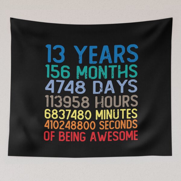 Item preview, 13 Years Old Of Being Awesome designed and sold by eulonix.
