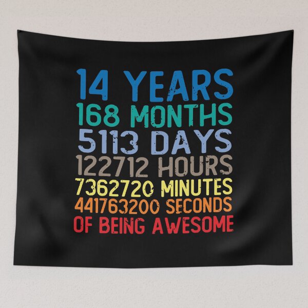 Item preview, 14 Years Old Of Being Awesome designed and sold by eulonix.