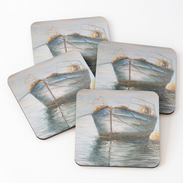 Item preview, boat maritim painting designed and sold by BelleundBeau.