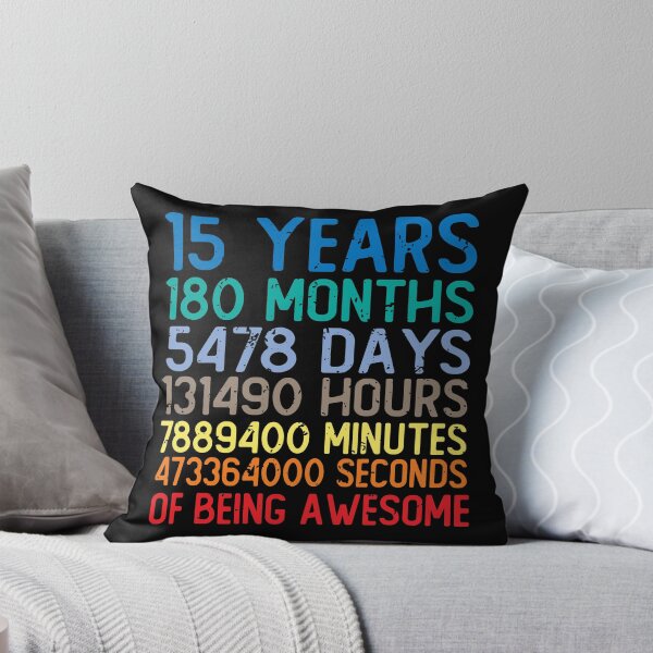 Item preview, 15 Years Old Of Being Awesome designed and sold by eulonix.