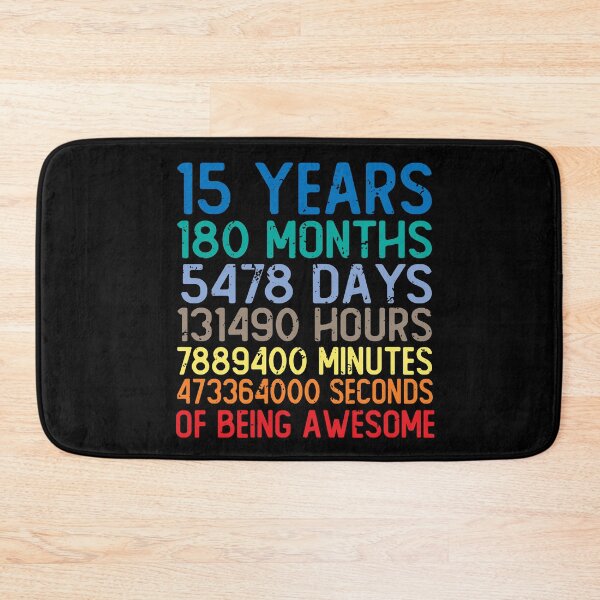 Item preview, 15 Years Old Of Being Awesome designed and sold by eulonix.