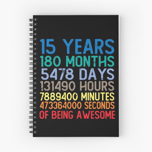 Item preview, 15 Years Old Of Being Awesome designed and sold by eulonix.