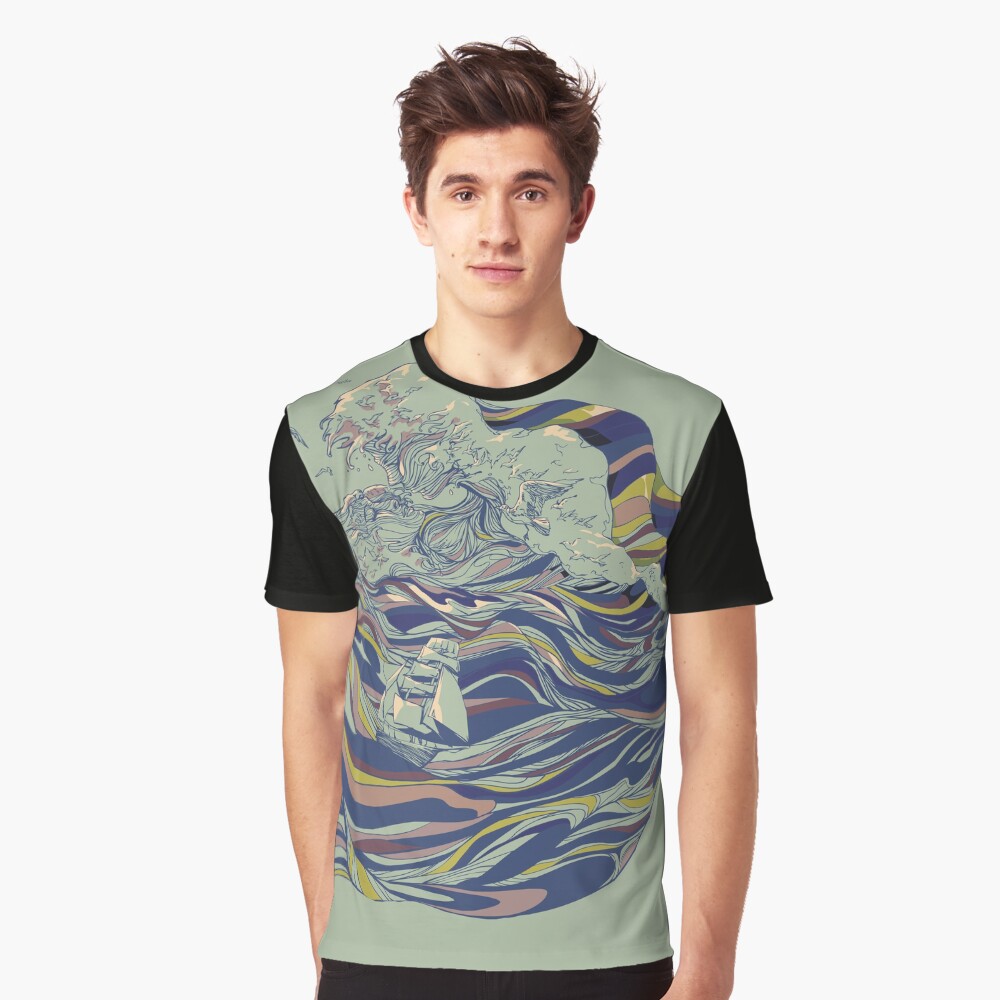 Item preview, Graphic T-Shirt designed and sold by Huebucket.