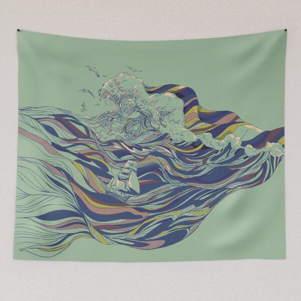 Item preview, Ocean and Love designed and sold by Huebucket.