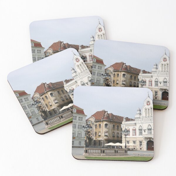 Item preview, beautiful old buildings Union Sqaure Timisoara Romania designed and sold by goceris.