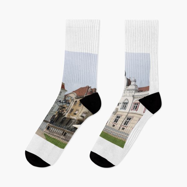 Item preview, beautiful old buildings Union Sqaure Timisoara Romania designed and sold by goceris.