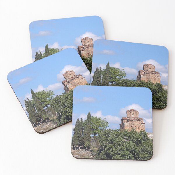 Item preview, Jovan Kaneo church Lake Ohrid landscape North Macedonia designed and sold by goceris.