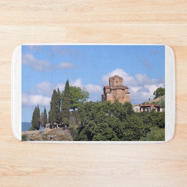 Item preview, Jovan Kaneo church Lake Ohrid landscape North Macedonia designed and sold by goceris.