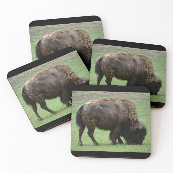 Item preview, North American Bison Grazing designed and sold by Mike Ashley.