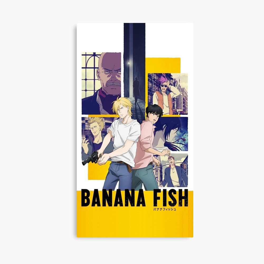 Funny Anime - Banana Fish  Art Board Print for Sale by jamesinn