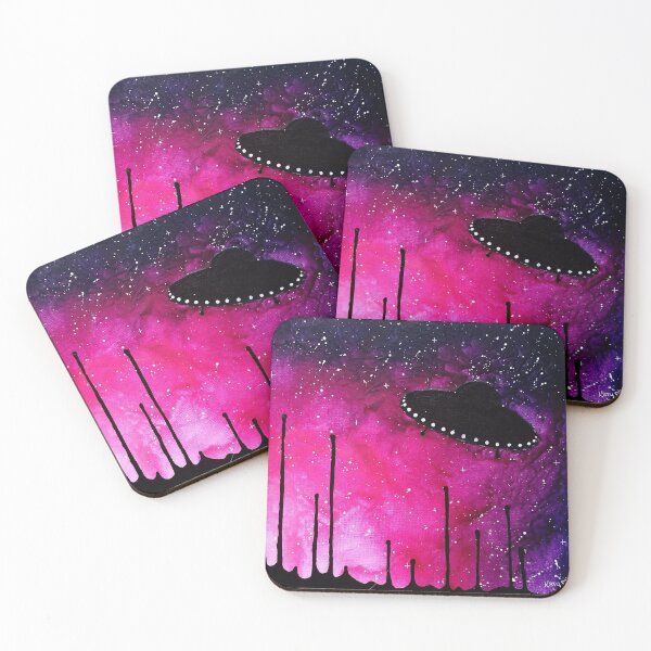 Item preview, UFO purple pink galaxy designed and sold by Katy Boutet.