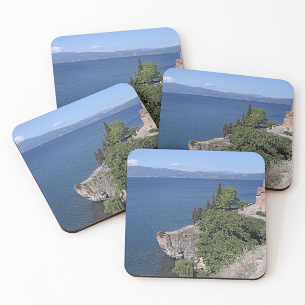 Item preview, Jovan Kaneo Church landscape Lake Ohrid North Macedonia  designed and sold by goceris.