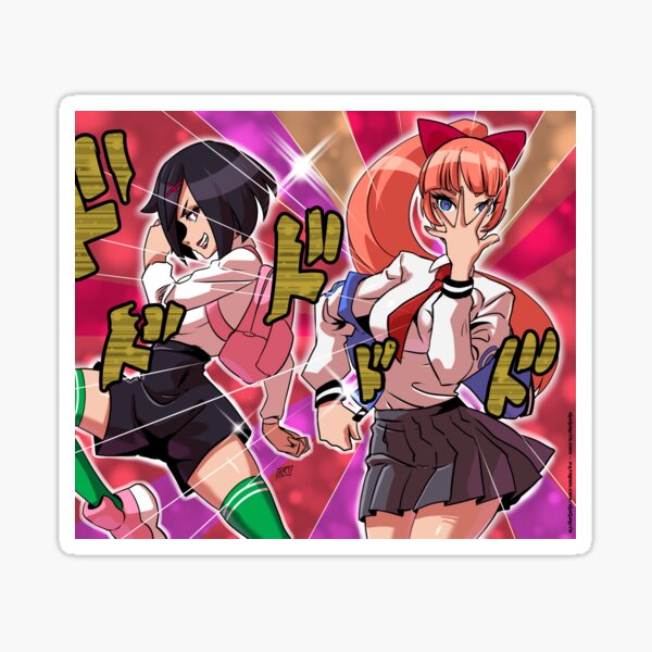River city girls Pegatina