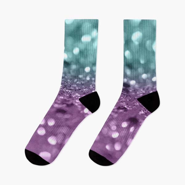 Item preview, Aqua Purple MERMAID Girls Glam #2 (Photo of Glitter Only - Not Reflective) designed and sold by Anita's & Bella's Art.