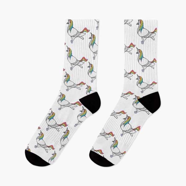 Item preview, Fred the Pigeon Unicorn Coosplay Sticker designed and sold by Loadofolbobbins.