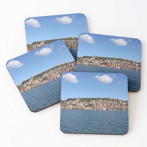 Item preview, Ohrid city and lake North Macedonia designed and sold by goceris.