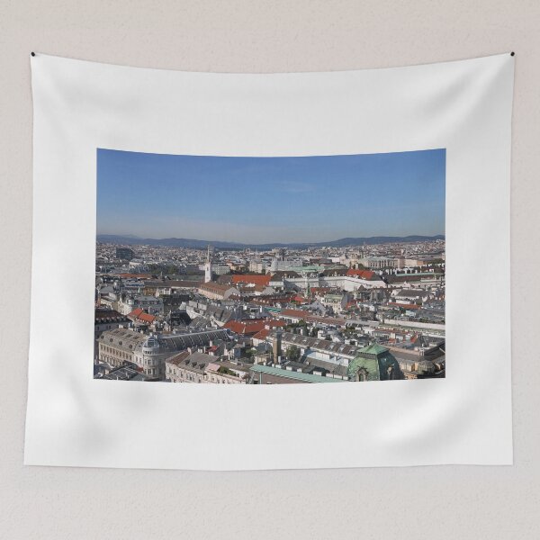 Item preview,  old and modern buildings and churches towers Vienna cityscape designed and sold by goceris.